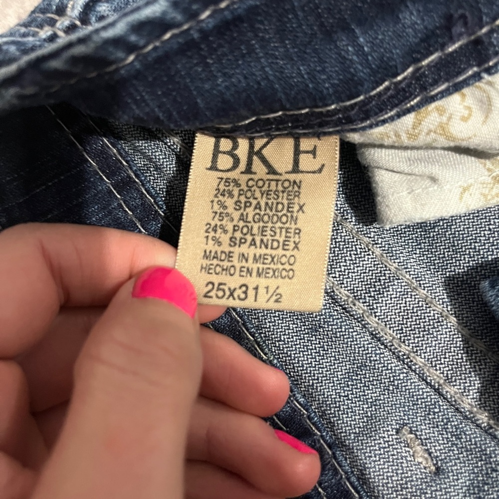 25/31 1/2 BKE Jeans - Picture 3 of 3